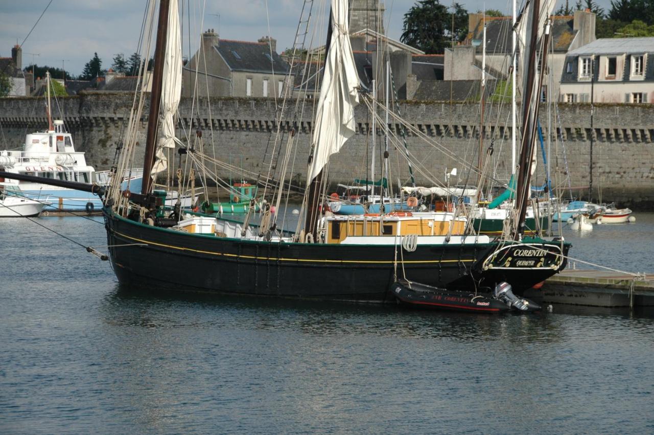 Votre Vue, La Mer, Les Bateaux !!! Wir Sprechen Flieben Deutsch, Touristentipps, We Speak English Concarneau Esterno foto